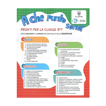 A che punto sono? - Per iniziare - Pronti per la classe 5 Discipline