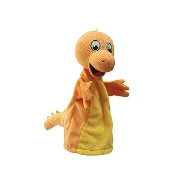 Jana und Dino Handpuppe