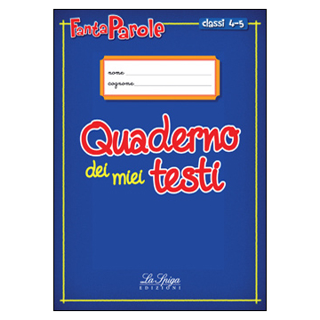 Quaderno dei miei testi