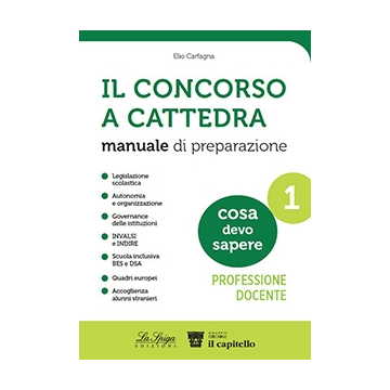 Il concorso a cattedra - Manuale di preparazione 1 (versione cartacea)