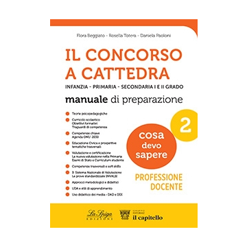 Il concorso a cattedra - Manuale di preparazione 2 (versione cartacea)