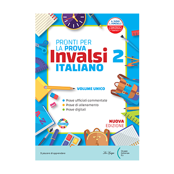Pronti per la prova INVALSI Volume unico ITA-MATE - Classe 2 - Edizione 2025
