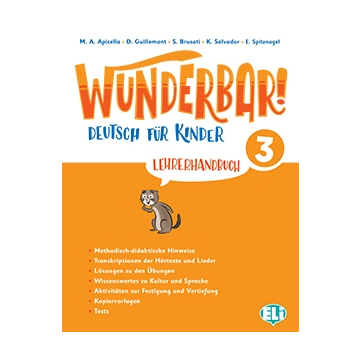 Wunderbar Lehrerhandbuch+CD 3