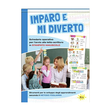 IMPARO E MI DIVERTO classe 1ª Schedario operativo in stampato maiuscolo