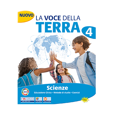 NUOVO La voce della terra Mate-Scienze 4 + Allegati
